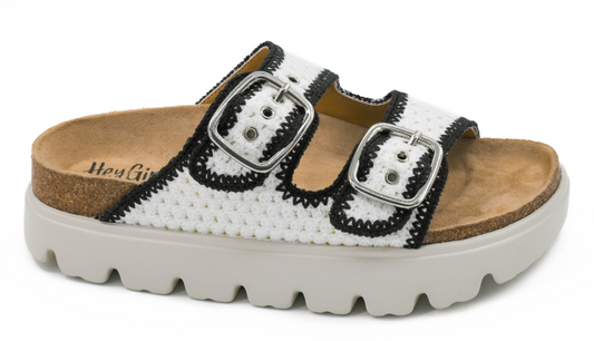 Corkys Rumor Has It Sandal Ivory/Black