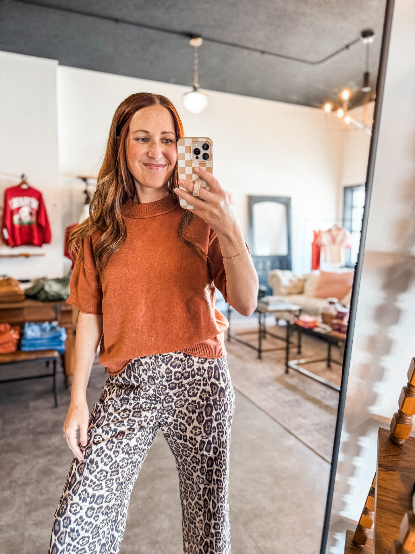 Crisp Days Sweater Caramel