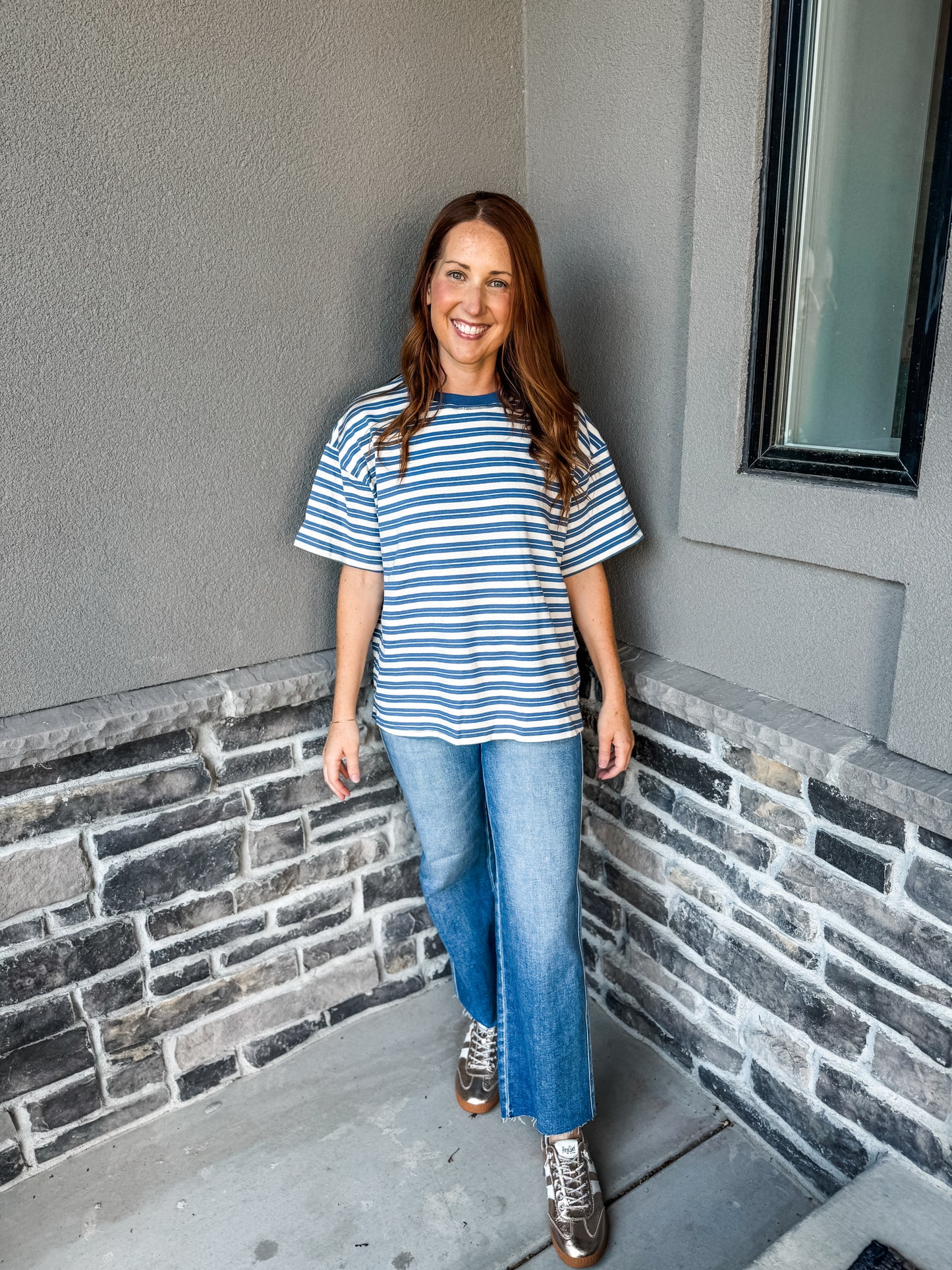Blue Stripe Sky Shirt