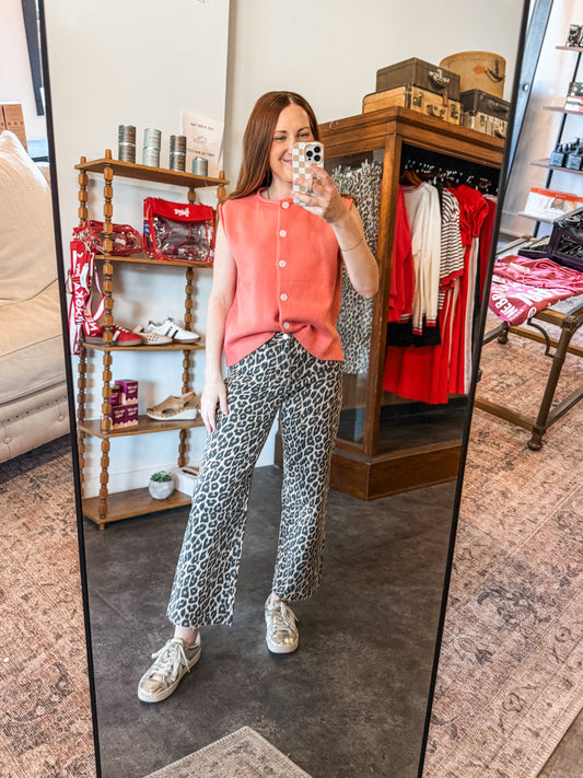 The Reese Vest Coral