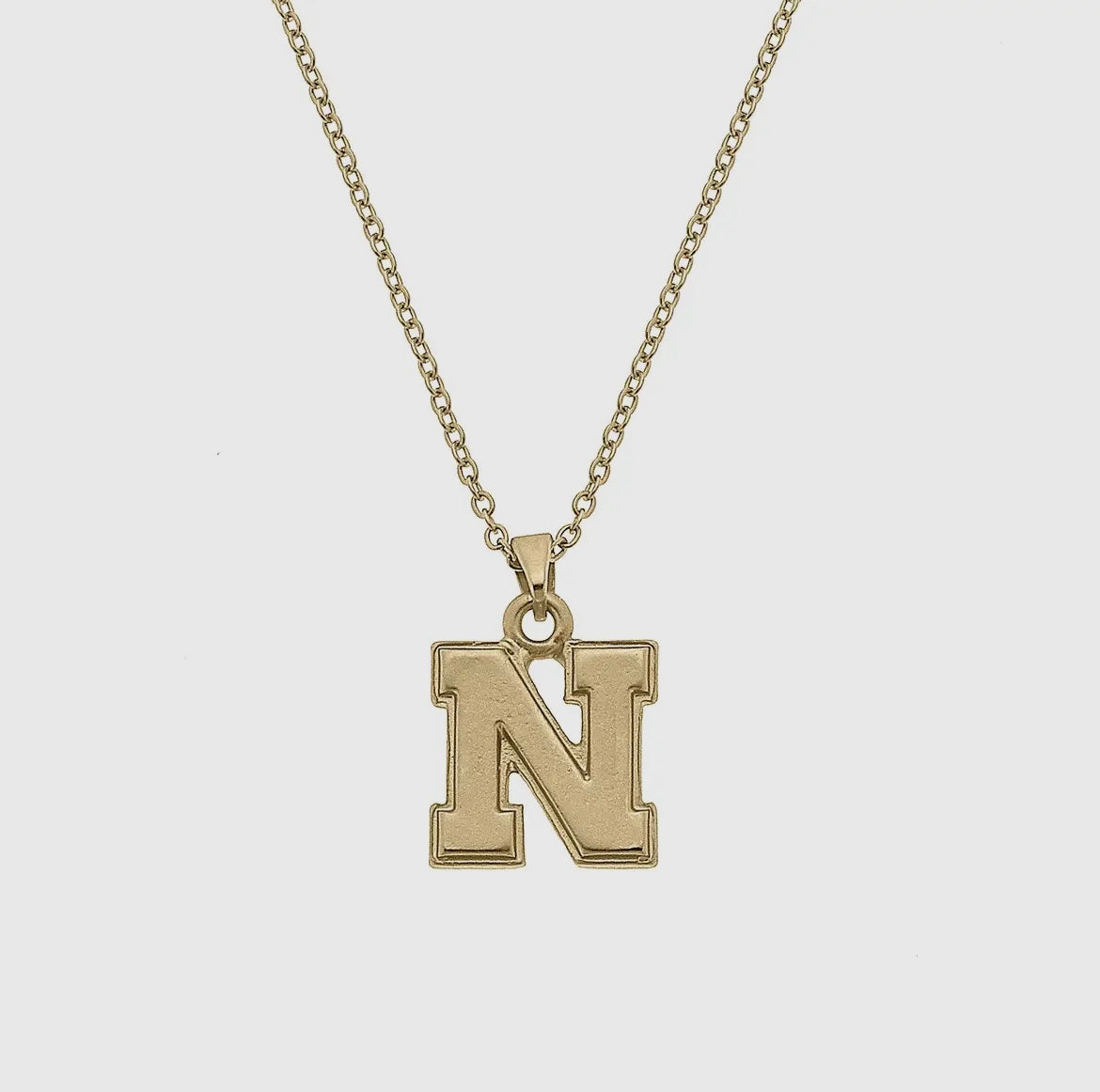 Gold N Nebraska Necklace