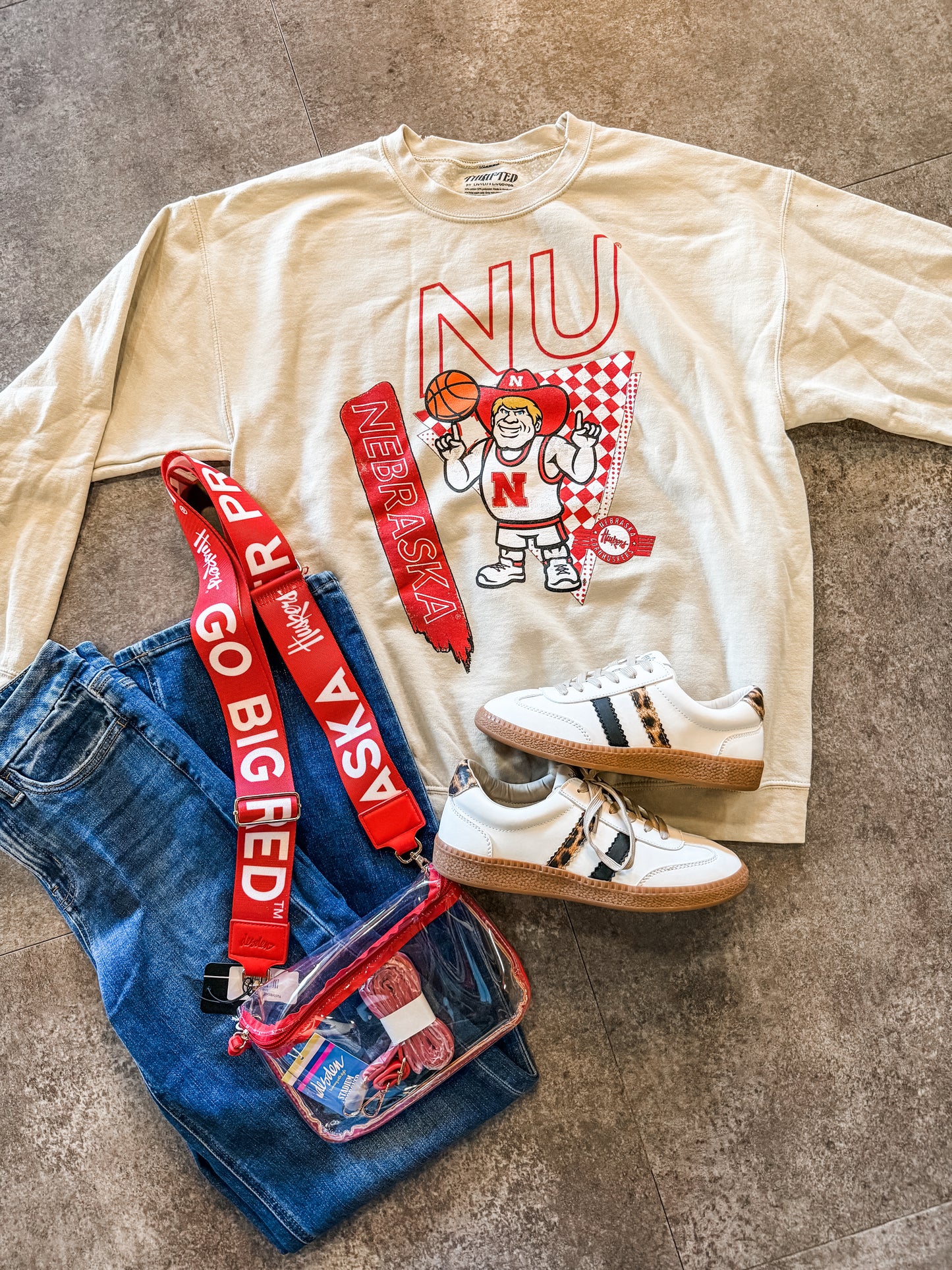 Nebraska Basketball Herbie Sweatshirt