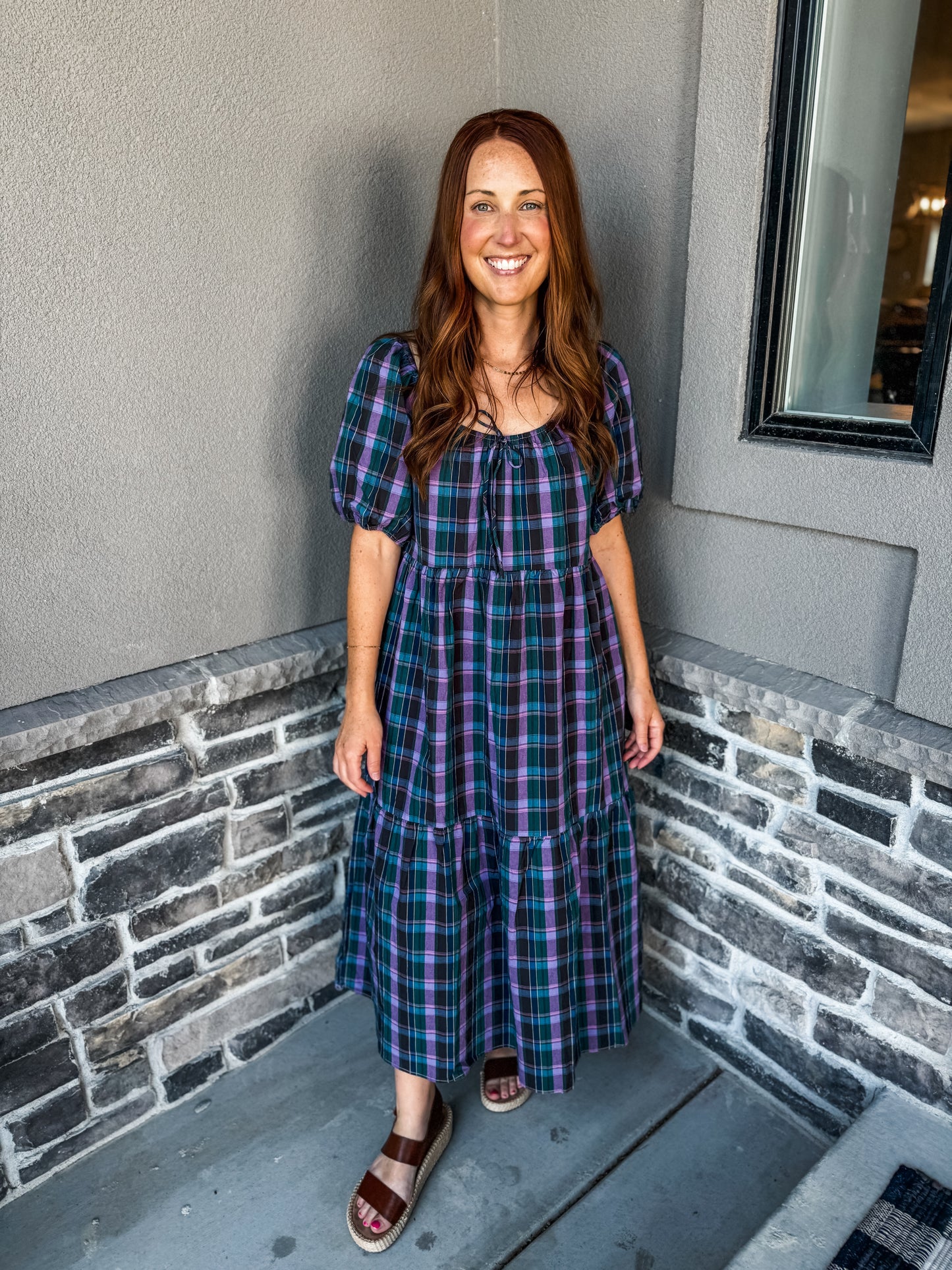 Perfectly Plaid Dress