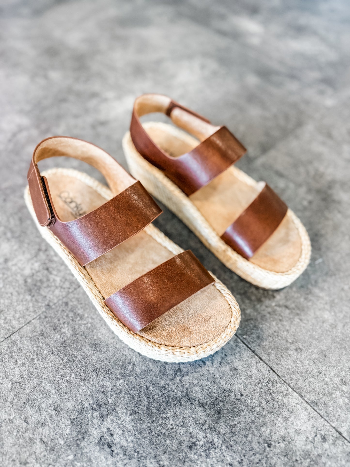 Corkys Heatwave Sandal Mahogany