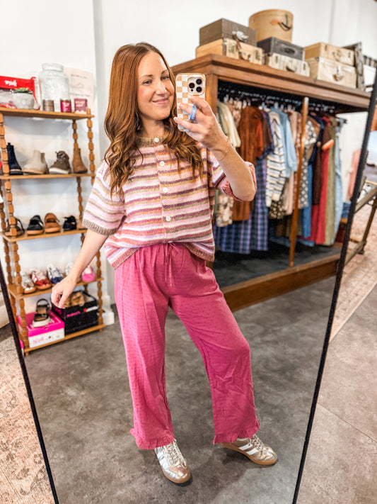 Rosy Dot Pants