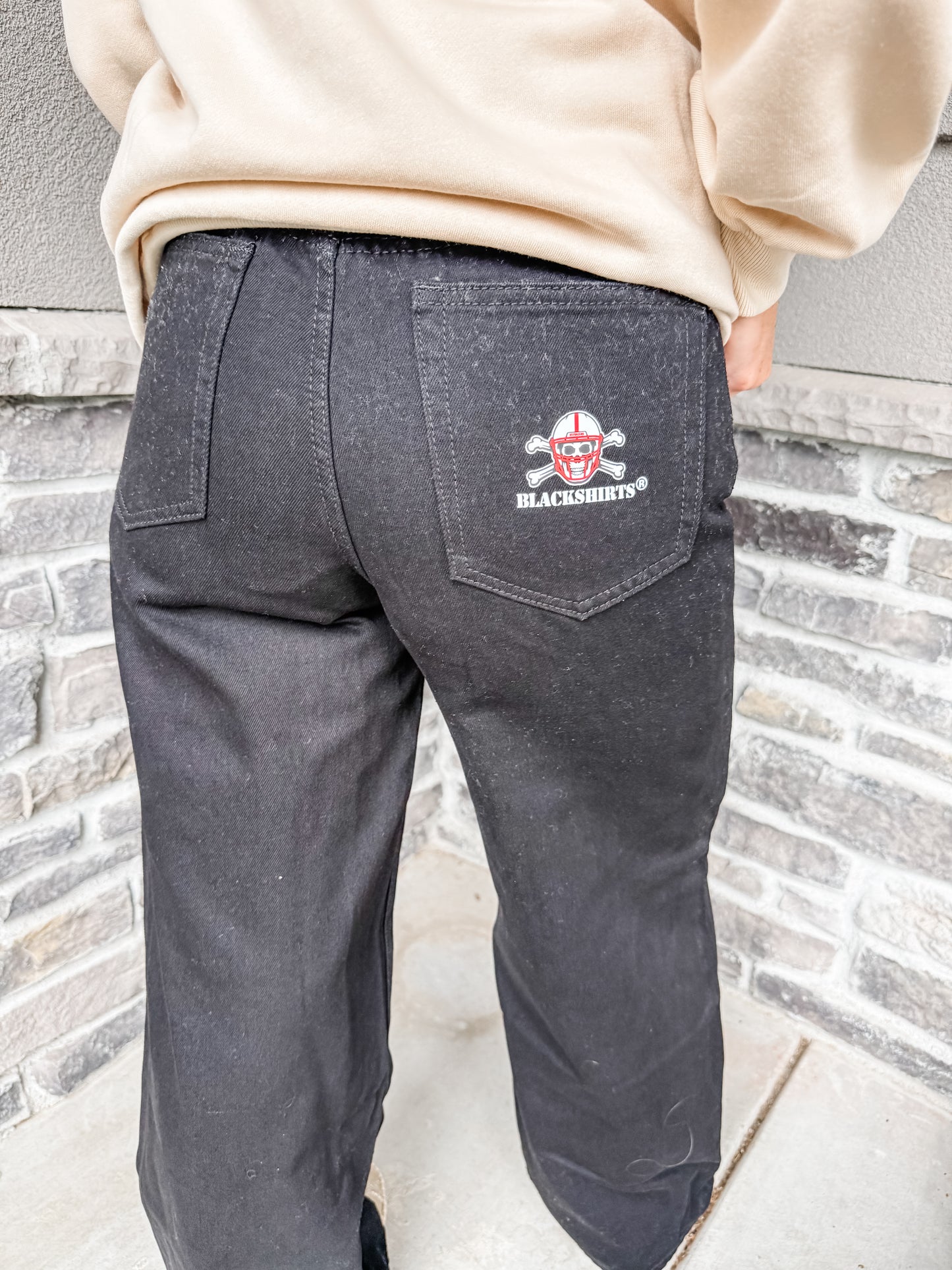 Nebraska Gameday Wideleg Jeans