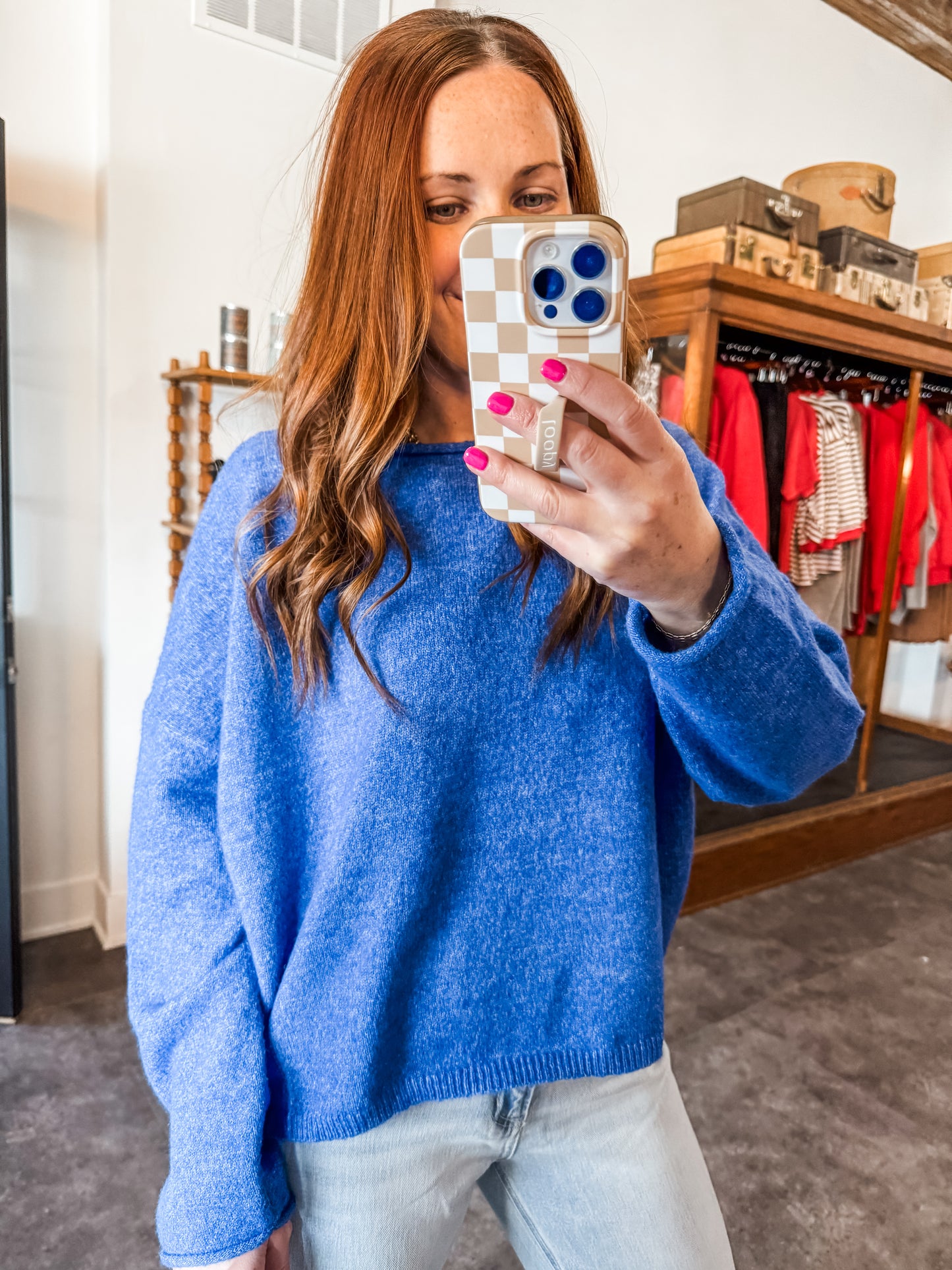 The Olivia Sweater Royal