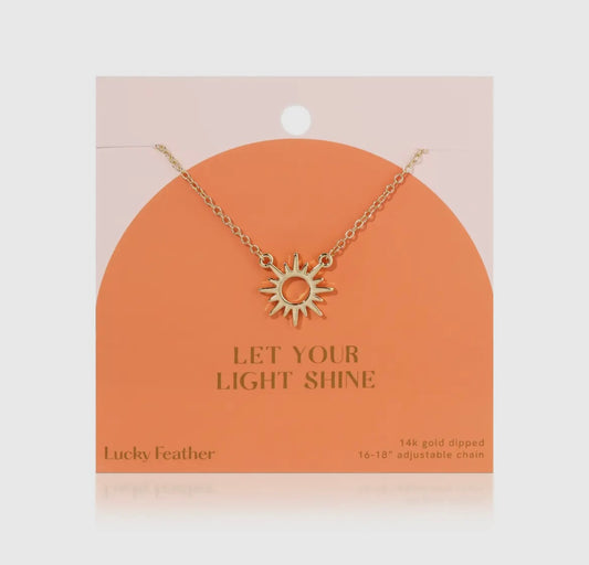 Let Your Light Shine Necklace