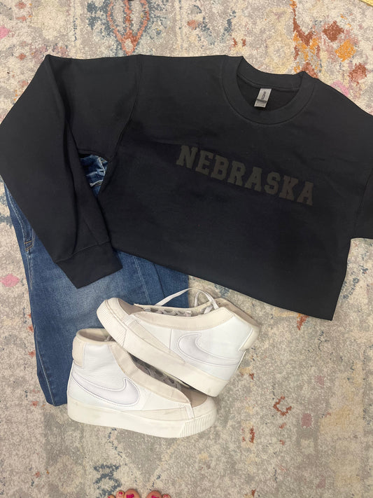 Nebraska Crew - Black