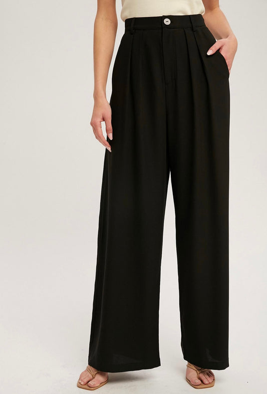 Black Wide Leg Pants