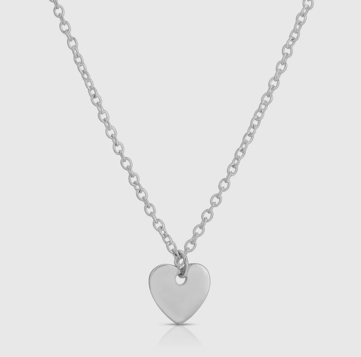 Amazing Mom Sterling Silver Heart Necklace