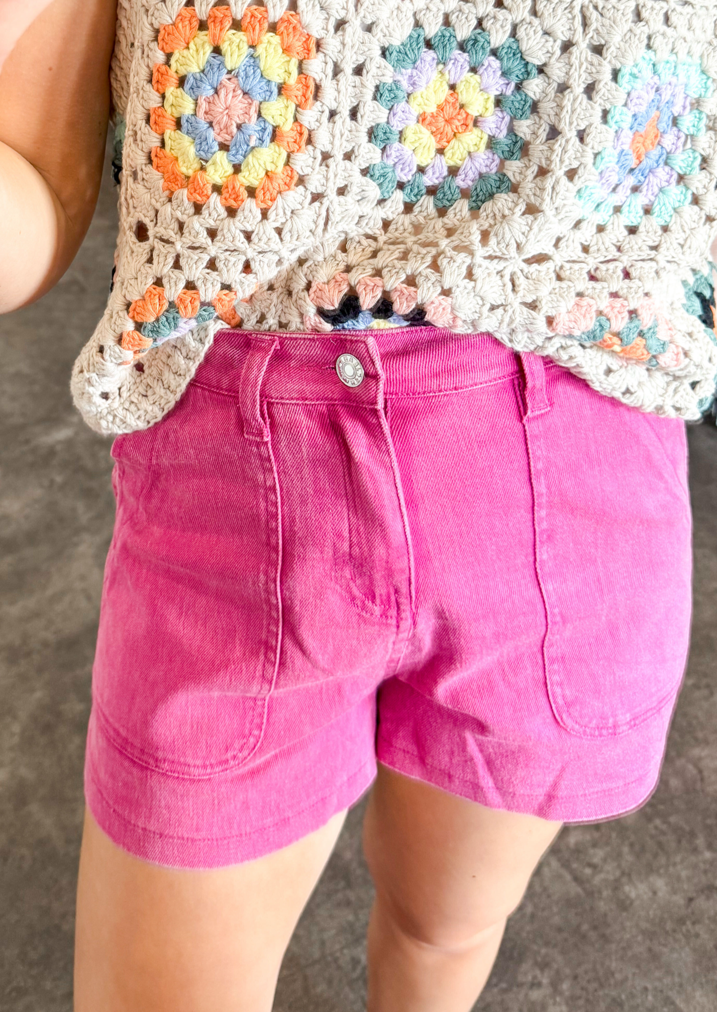 Keeping It Simple Shorts Pink