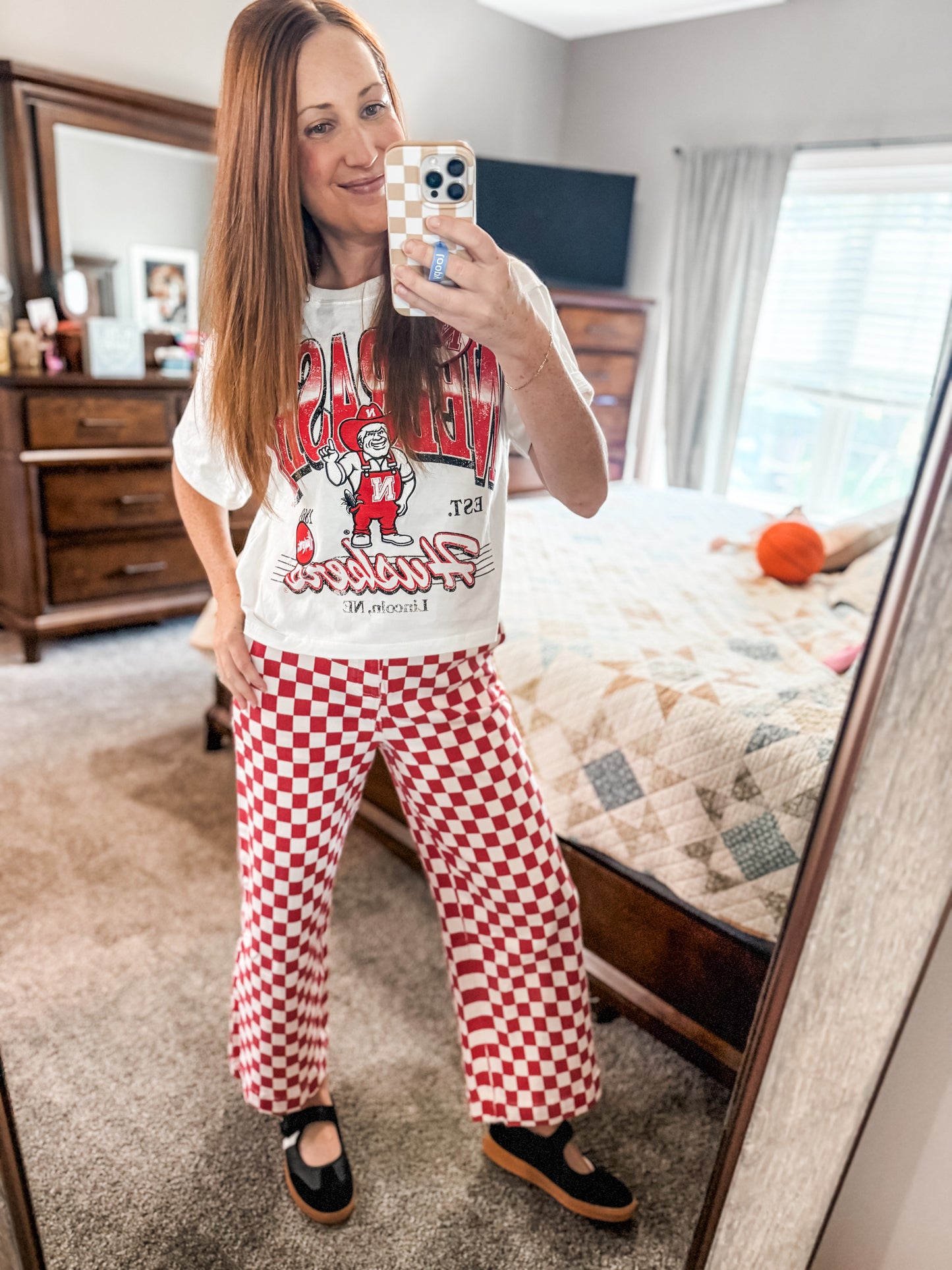 The Sea of Red Checkered Pants