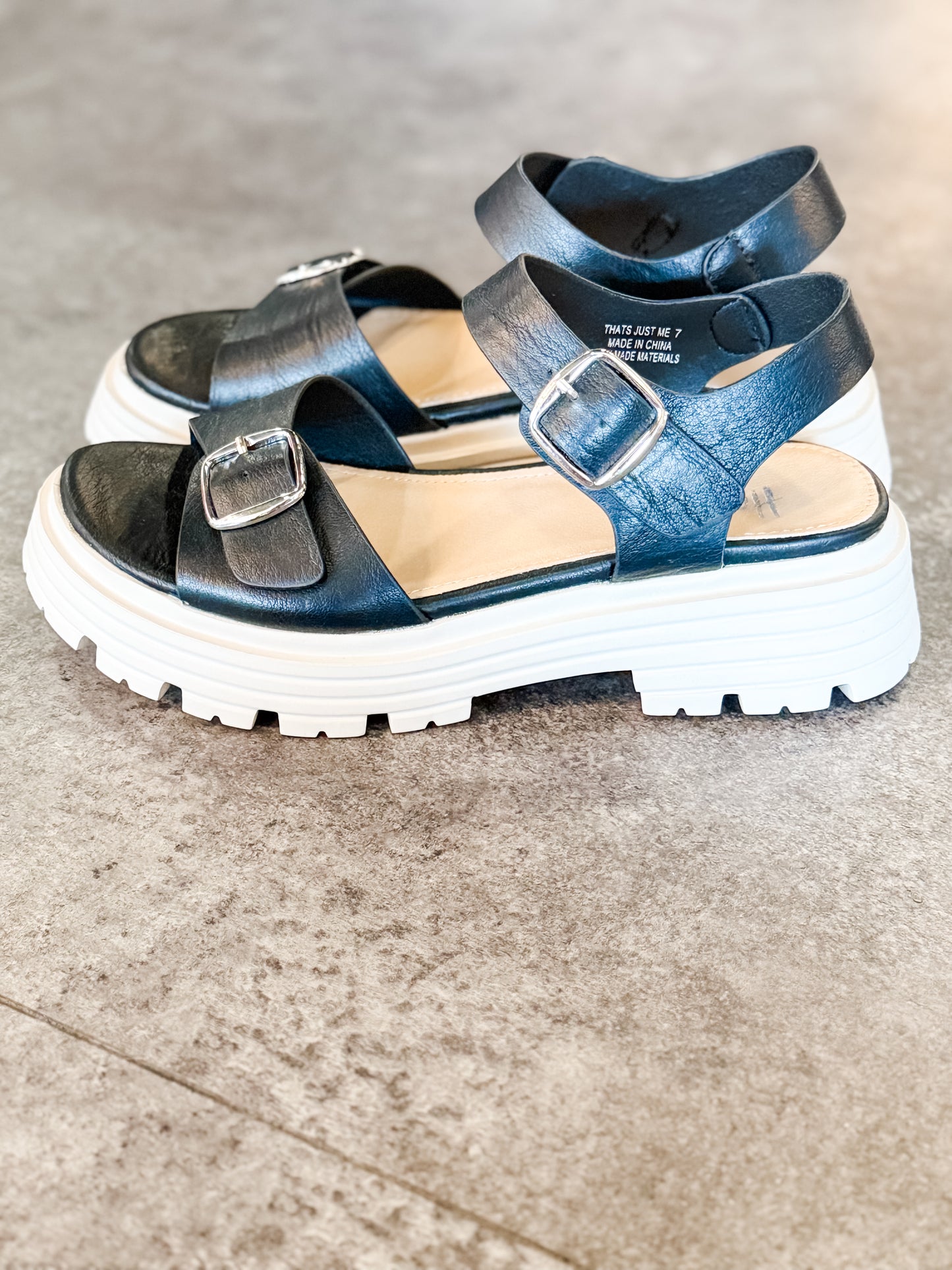 That’s Just Me Sandal Black