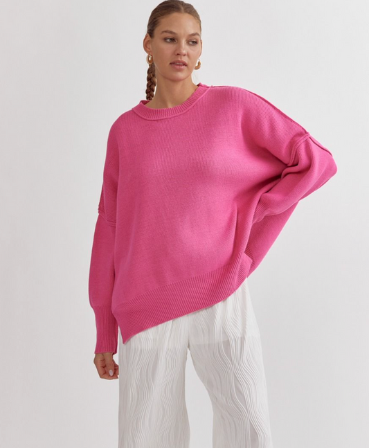 Love Struck Sweater Pink